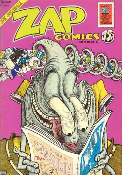 Zap Comix (1967) No. 6 cover