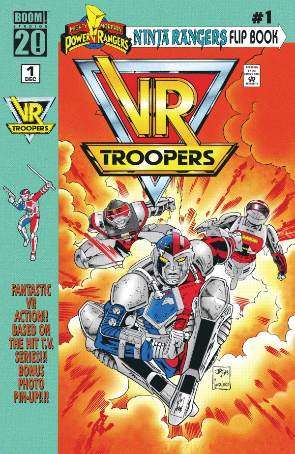 VR Troopers / Power Rangers Flipbook: Facsimile Edition (2025) No. 1 (Cover A) - Zap-Kapow Comics Club
