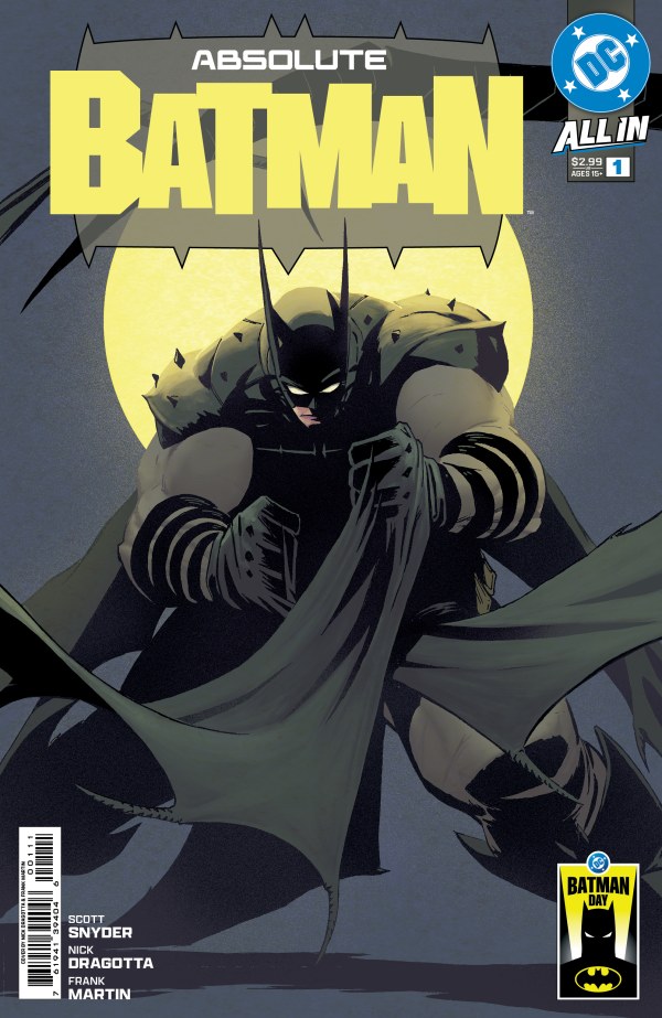 Absolute Batman (2024) No. 1 (Batman Day 2025 Dragotta Cover) - Zap-Kapow Comics Club