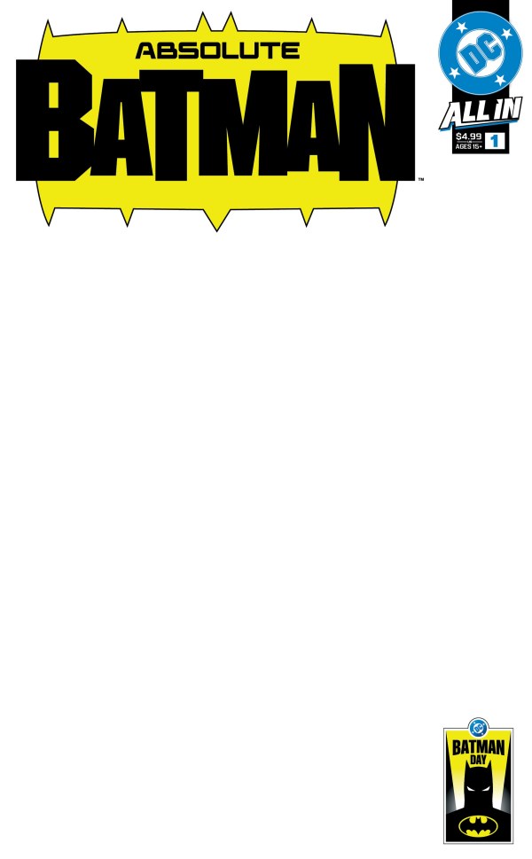 Absolute Batman (2024) No. 1 (Batman Day 2025 Cover) - Zap-Kapow Comics Club