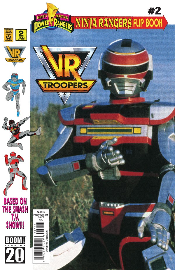 VR Troopers / Power Rangers Flipbook: Facsimile Edition (2025) No. 2 - Zap-Kapow Comics Club