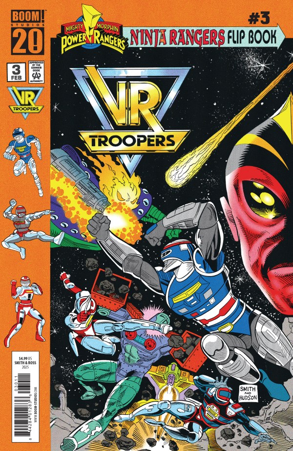 VR Troopers / Power Rangers Flipbook: Facsimile Edition (2025) No. 3 - Zap-Kapow Comics Club