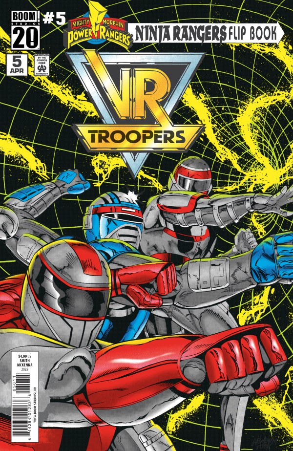 VR Troopers / Power Rangers Flipbook: Facsimile Edition (2025) No. 5 - Zap-Kapow Comics Club