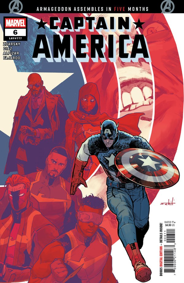 Captain America (2025) No. 6 cover