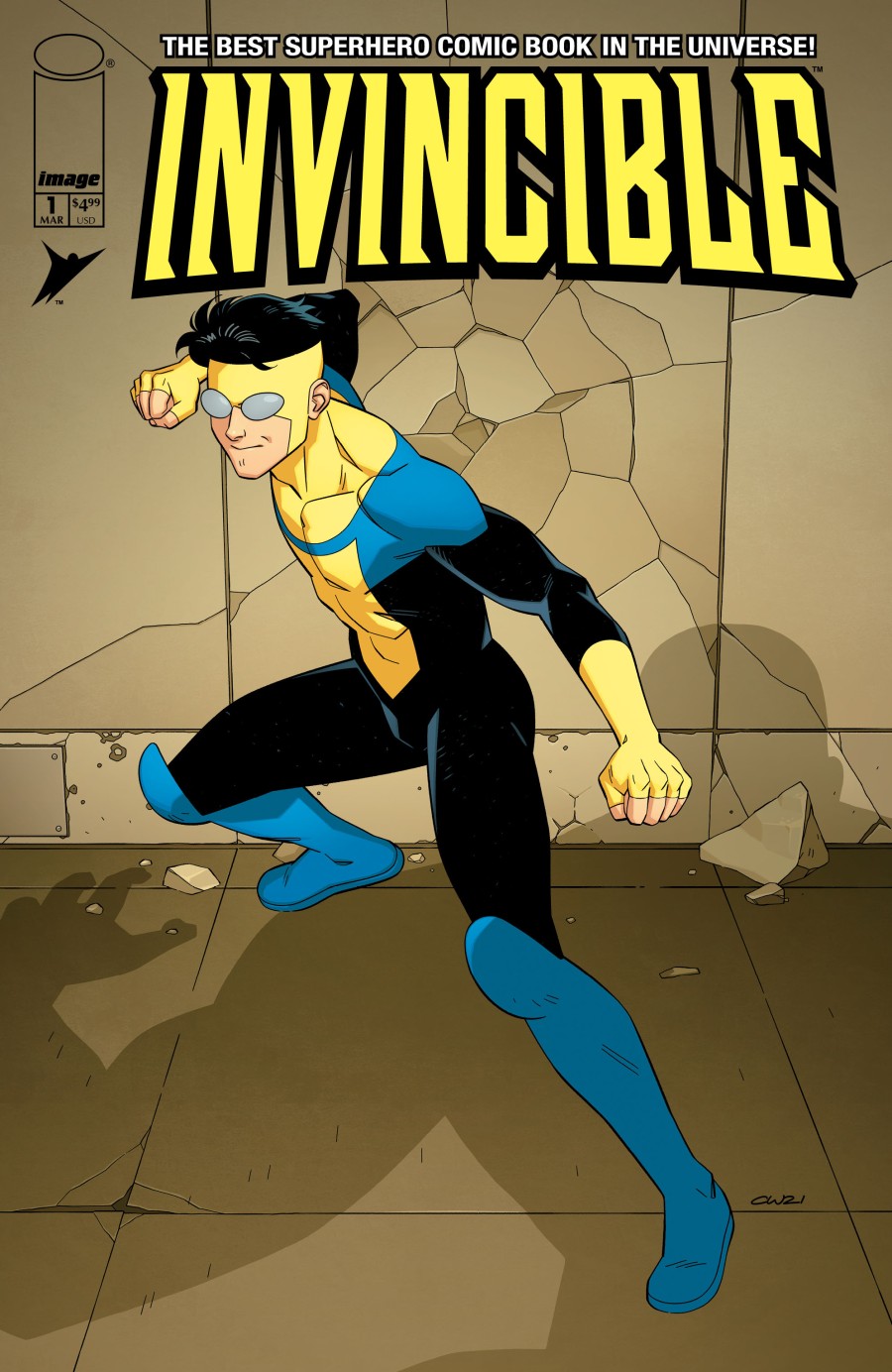 Invincible (2003) No. 1 (2026 Foil Reprint B) - Zap-Kapow Comics Club