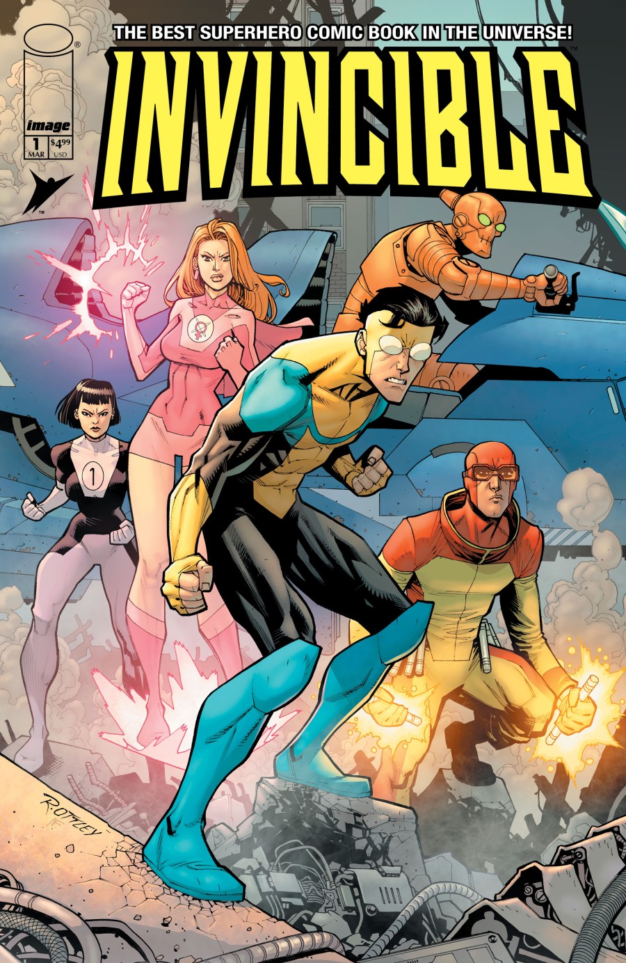 Invincible (2003) No. 1 (2026 Foil Reprint C) - Zap-Kapow Comics Club