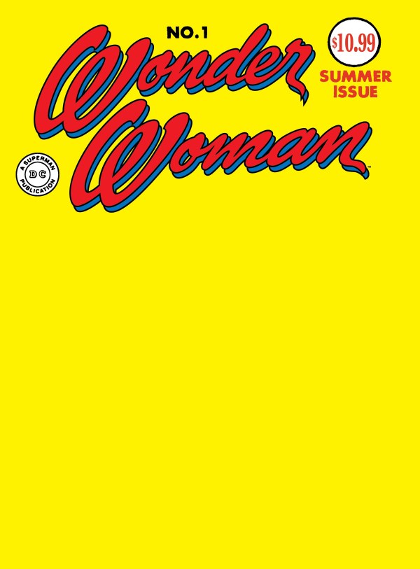 Wonder Woman (1942) No. 1 (Facsimile Edition 2026 Blank Cover) - Zap-Kapow Comics Club
