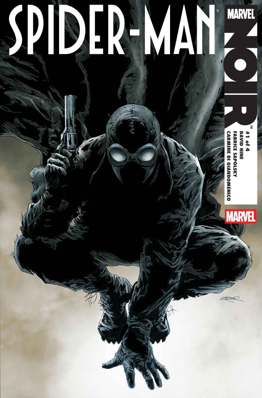 Spider-Man: Noir (2008) No. 1 (Facsimile Edition Cover) - Zap-Kapow Comics Club
