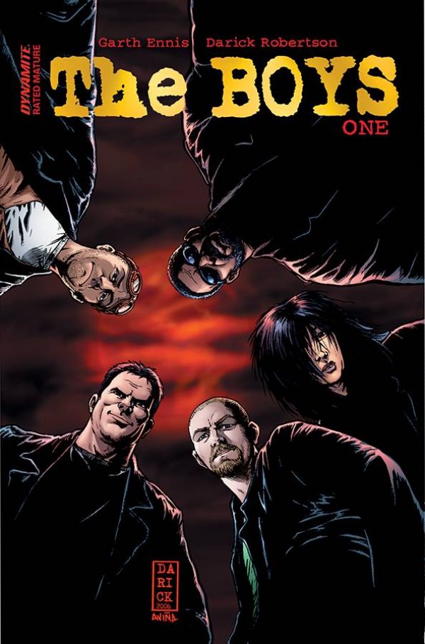 The Boys (2006) No. 1 (Dynamite Edition Foil Cover) - Zap-Kapow Comics Club