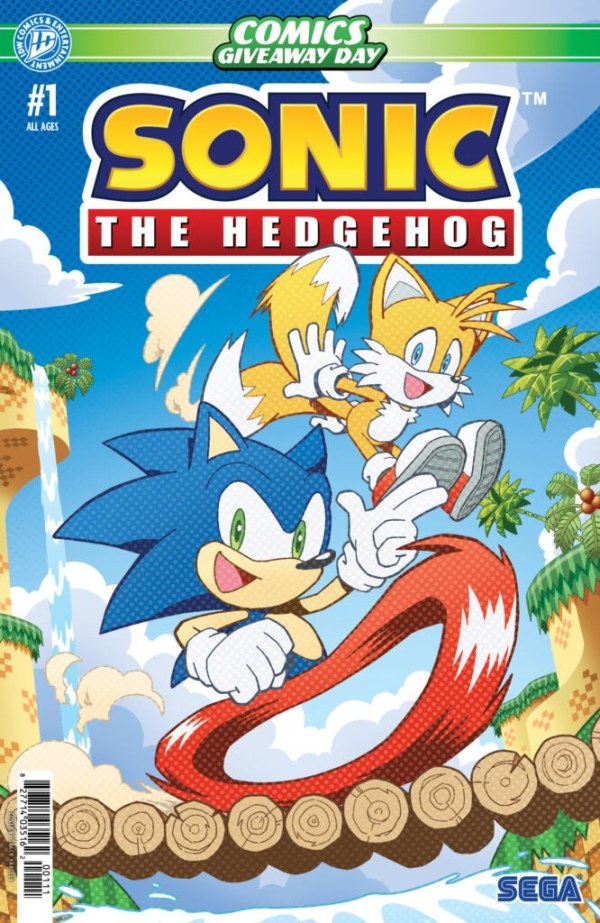 Sonic The Hedgehog: Comics Giveaway Day (2026) No. 1 - Zap-Kapow Comics Club