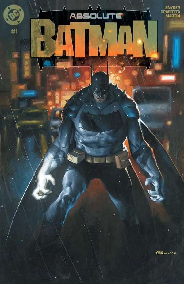 Absolute Batman (2024) No. 1 (De Tommaso UK Variant Cover) - Zap-Kapow Comics Club