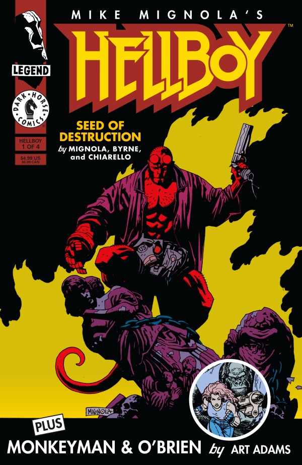 Hellboy: Seed of Destruction (1994) No. 1 (Facsimile Edition 2026 Cover) - Zap-Kapow Comics Club