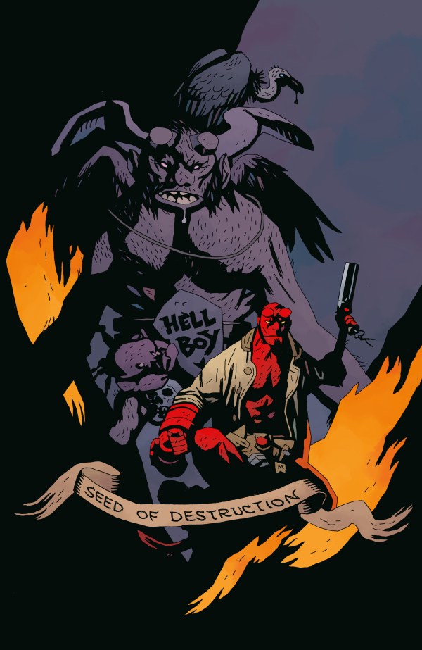 Hellboy: Seed of Destruction (1994) No. 1 (Facsimile Edition 2026 Virgin Cover) - Zap-Kapow Comics Club