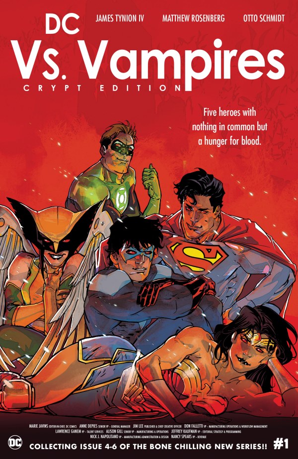 DC Vs. Vampires (2021) No. 1 (Crypt Edition Cover) - Zap-Kapow Comics Club