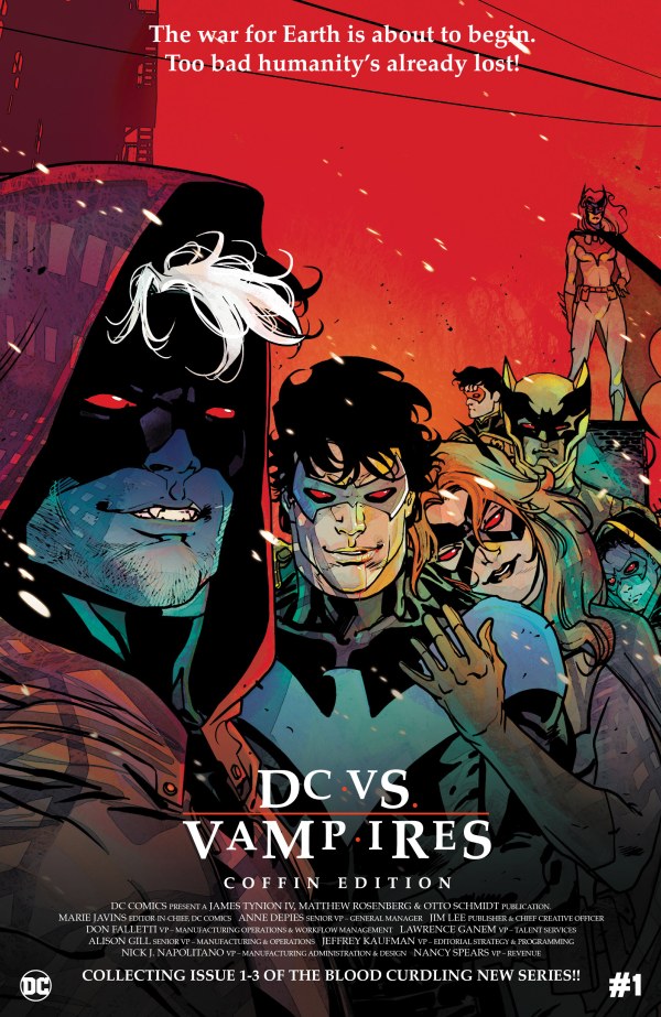 DC Vs. Vampires (2021) No. 1 (Coffin Edition Cover) - Zap-Kapow Comics Club
