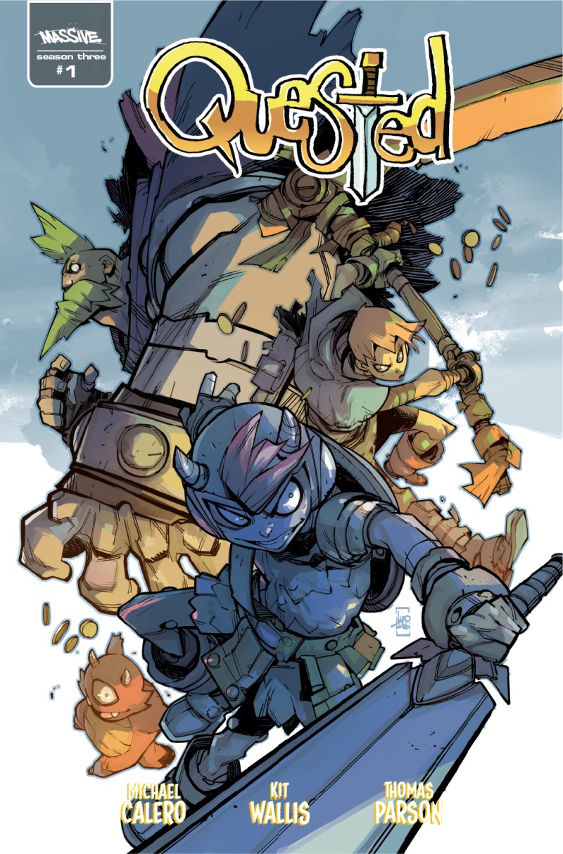 Quested (2026) No. 1 (Cover A) - Zap-Kapow Comics Club