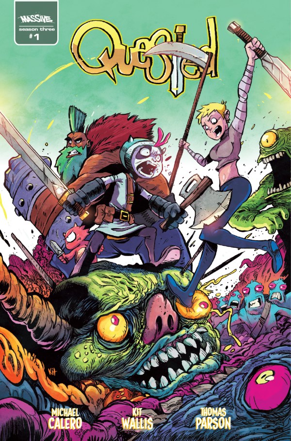 Quested (2026) No. 1 (Cover B) - Zap-Kapow Comics Club
