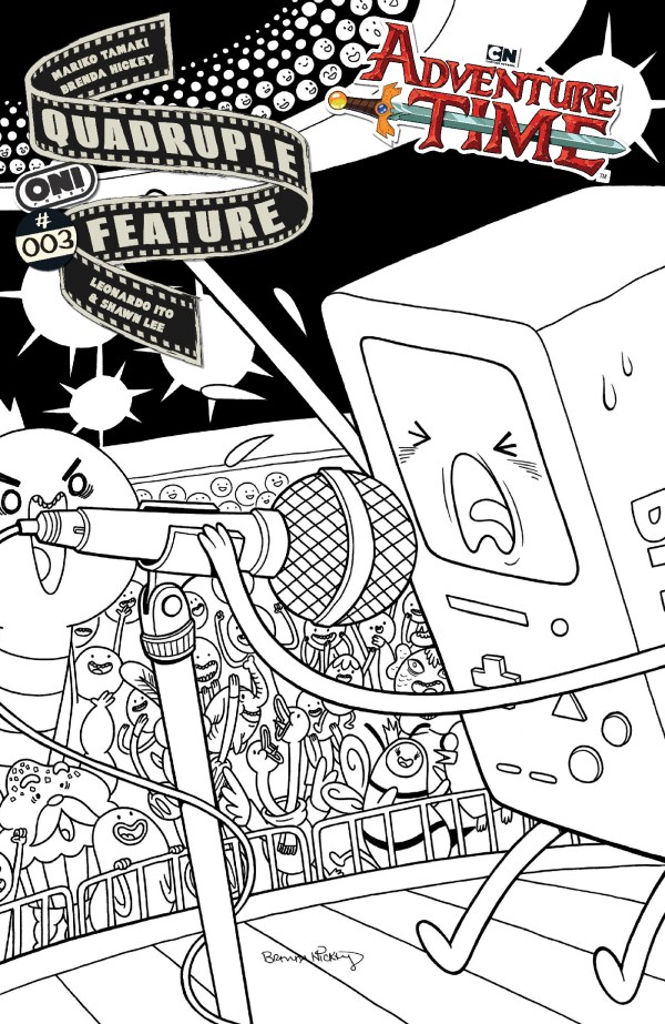 Adventure Time Quadruple Feature (2026) No. 3 (Cover D) - Zap-Kapow Comics Club