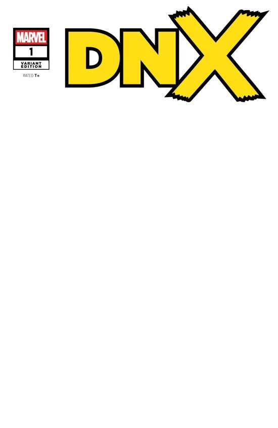 DNX (2026) No. 1 (Blank White Cover) - Zap-Kapow Comics Club