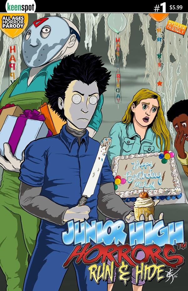 Junior High Horrors: Run & Hide (2026) No. 1 (Cover C) - Zap-Kapow Comics Club