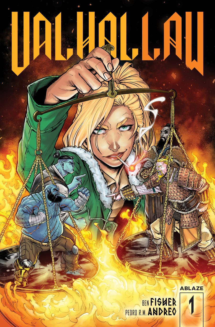 Valhallaw (2026) No. 1 (Cover A) - Zap-Kapow Comics Club
