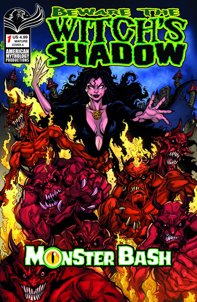 Beware The Witch's Shadow: Monster Bash (2026) No. 1 (Cover A) - Zap-Kapow Comics Club