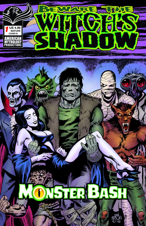 Beware The Witch's Shadow: Monster Bash (2026) No. 1 (Cover B) - Zap-Kapow Comics Club