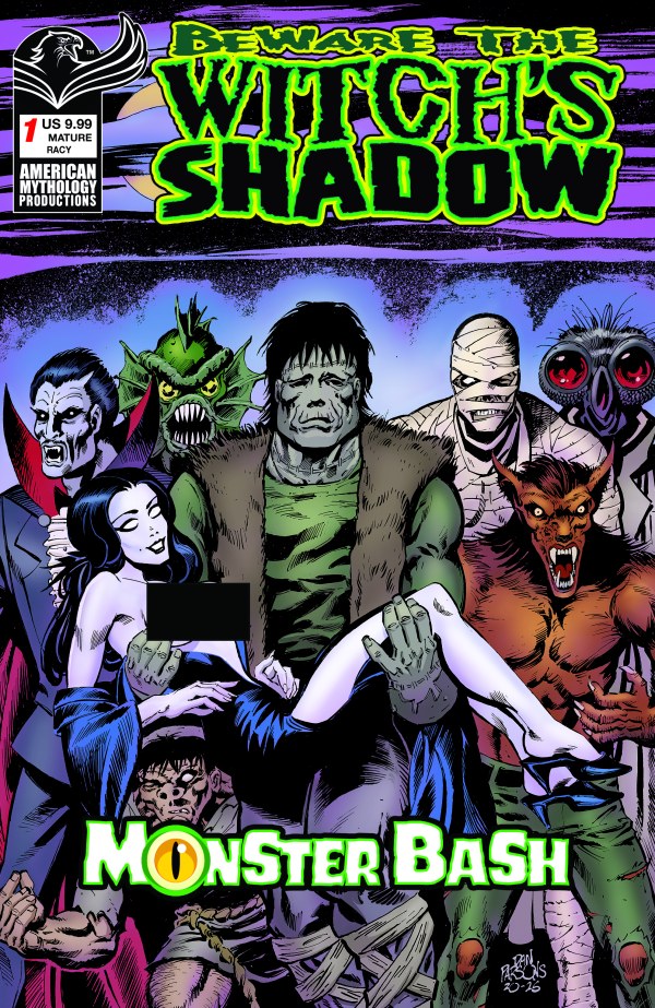 Beware The Witch's Shadow: Monster Bash (2026) No. 1 (Cover D) - Zap-Kapow Comics Club