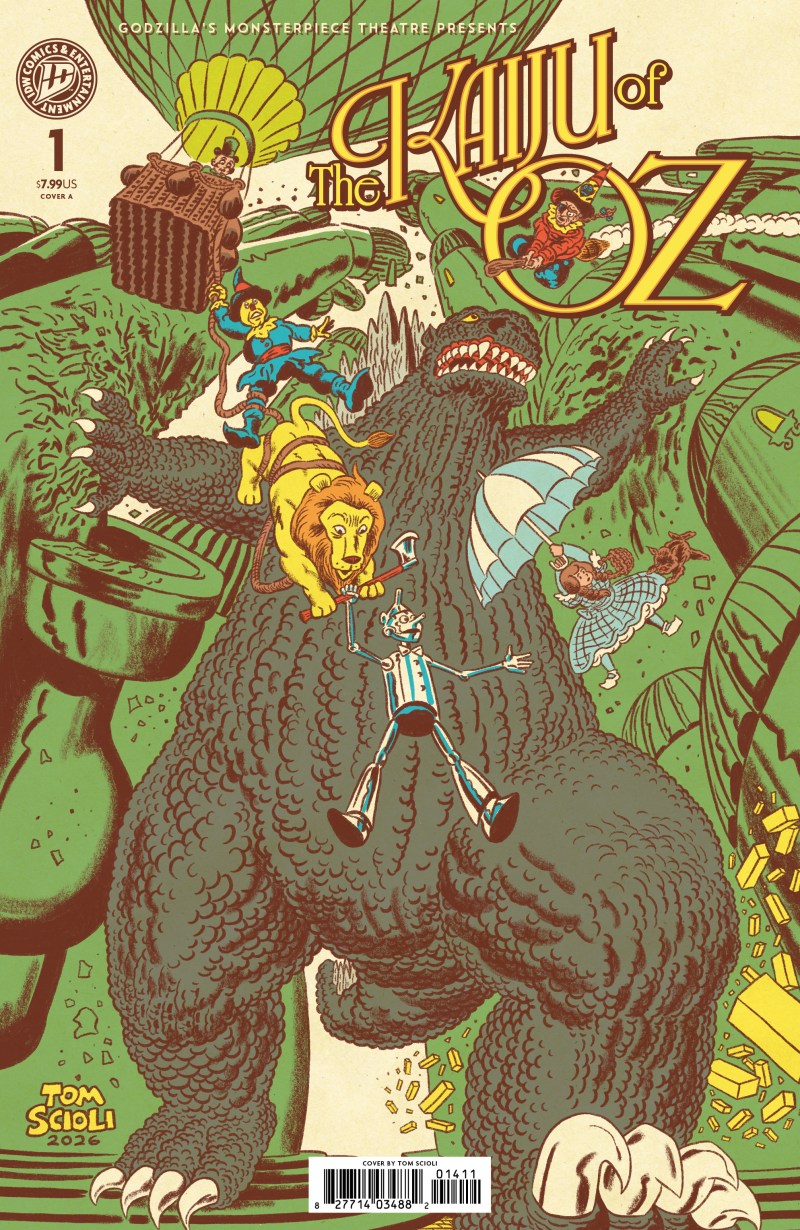 Godzilla's Monsterpiece Theatre Presents: The Kaiju Of Oz (2026) No. 1 (Cover A) - Zap-Kapow Comics Club