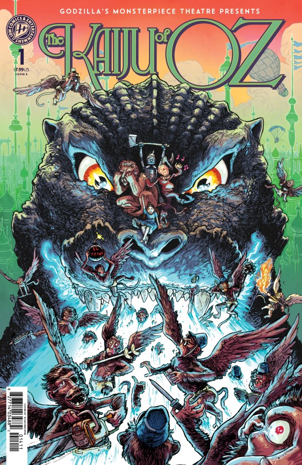 Godzilla's Monsterpiece Theatre Presents: The Kaiju Of Oz (2026) No. 1 (Cover B) - Zap-Kapow Comics Club