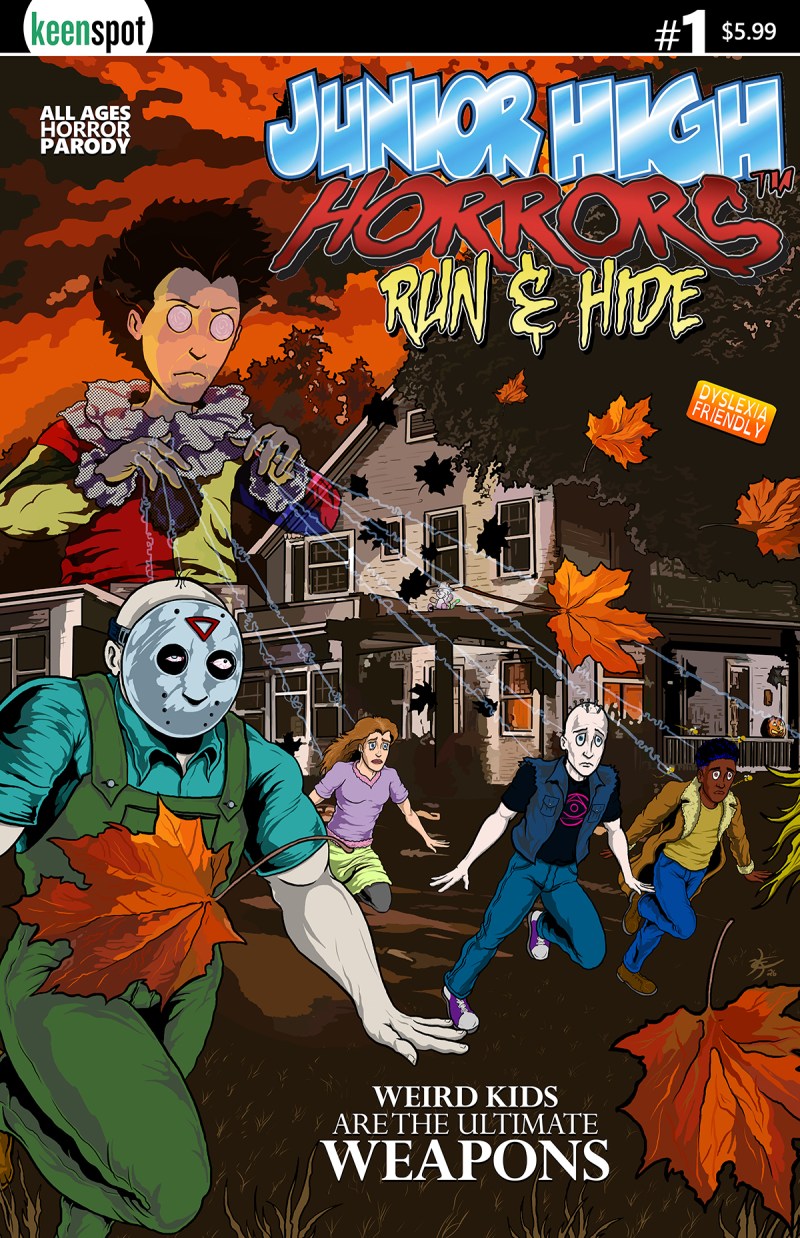Junior High Horrors: Run & Hide (2026) No. 1 (Cover A) - Zap-Kapow Comics Club