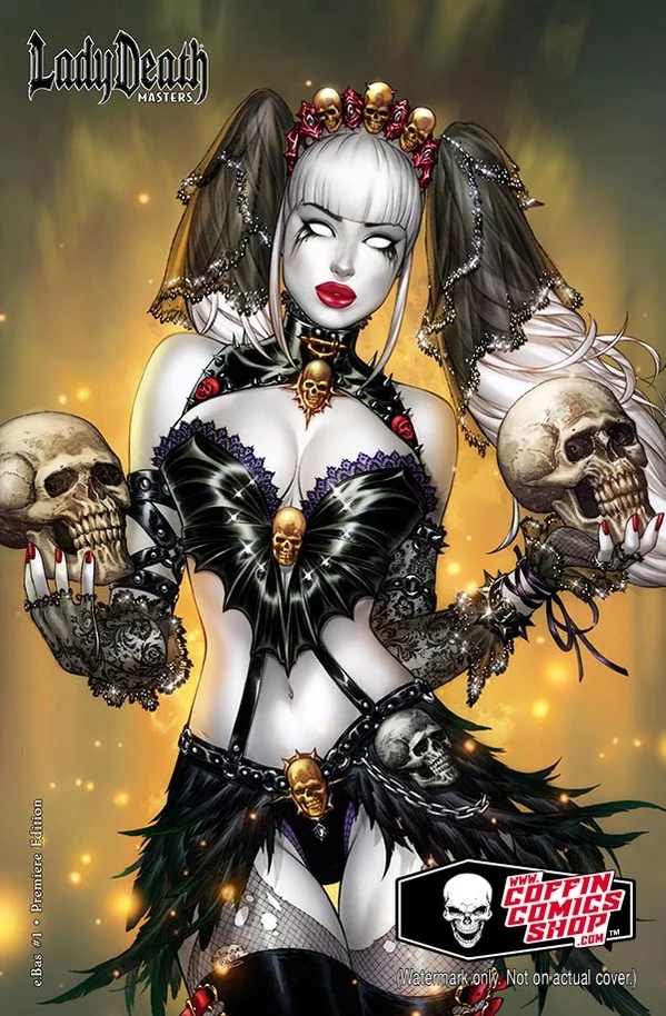 Lady Death: Masters - e.Bas (2026) No. 1 (Cover F) - Zap-Kapow Comics Club