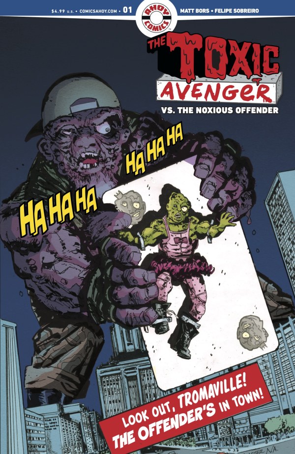 The Toxic Avenger Vs. The Noxious Offender (2026) No. 1 (Cover B) - Zap-Kapow Comics Club